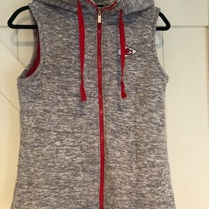 Womens KC chiefs vest